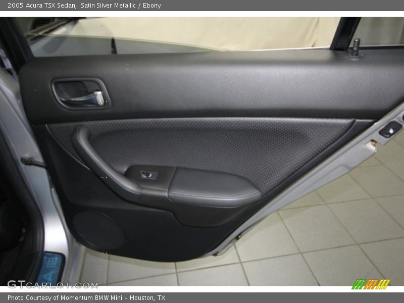 Satin Silver Metallic / Ebony 2005 Acura TSX Sedan