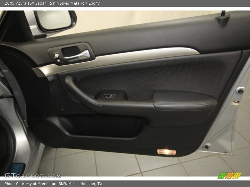 Satin Silver Metallic / Ebony 2005 Acura TSX Sedan