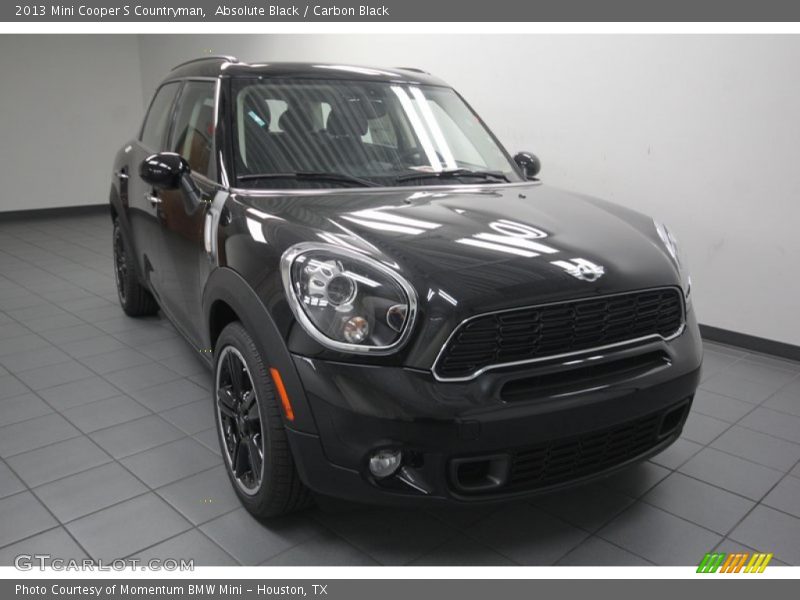 Absolute Black / Carbon Black 2013 Mini Cooper S Countryman