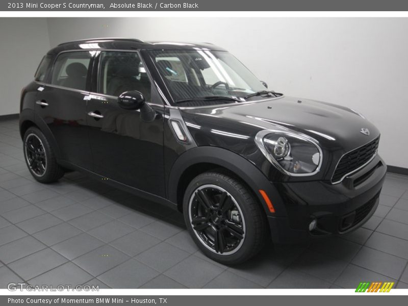 Absolute Black / Carbon Black 2013 Mini Cooper S Countryman