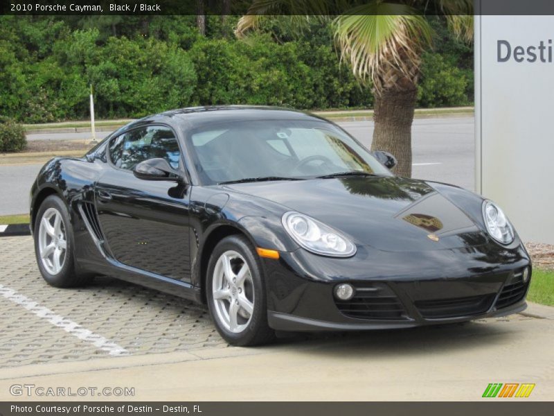 Black / Black 2010 Porsche Cayman