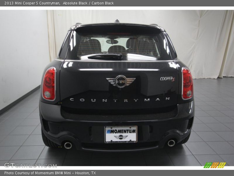 Absolute Black / Carbon Black 2013 Mini Cooper S Countryman