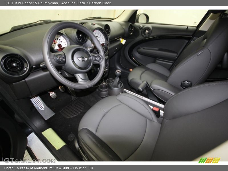 Absolute Black / Carbon Black 2013 Mini Cooper S Countryman