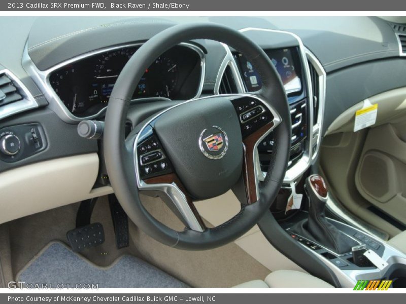 Black Raven / Shale/Ebony 2013 Cadillac SRX Premium FWD