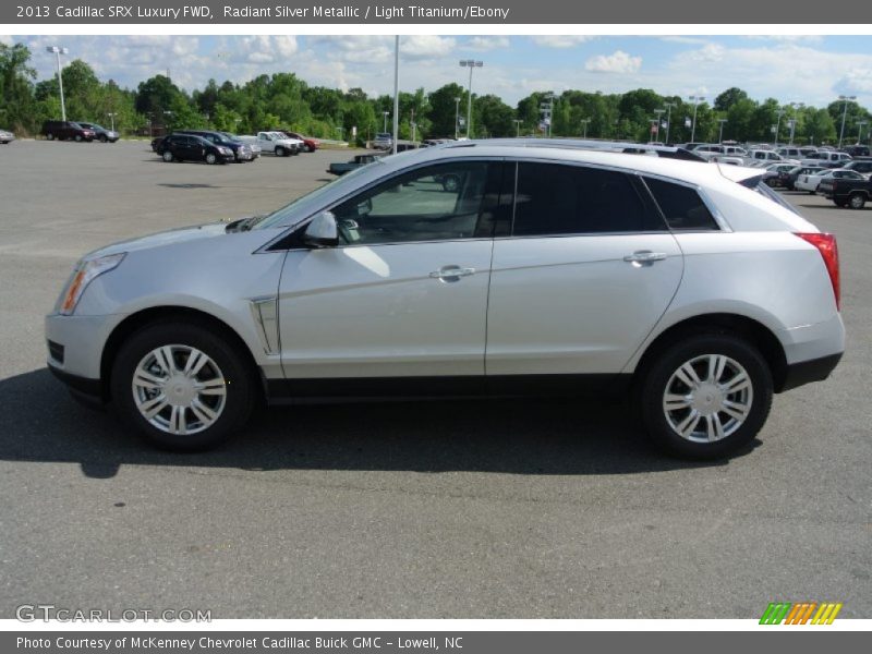 Radiant Silver Metallic / Light Titanium/Ebony 2013 Cadillac SRX Luxury FWD
