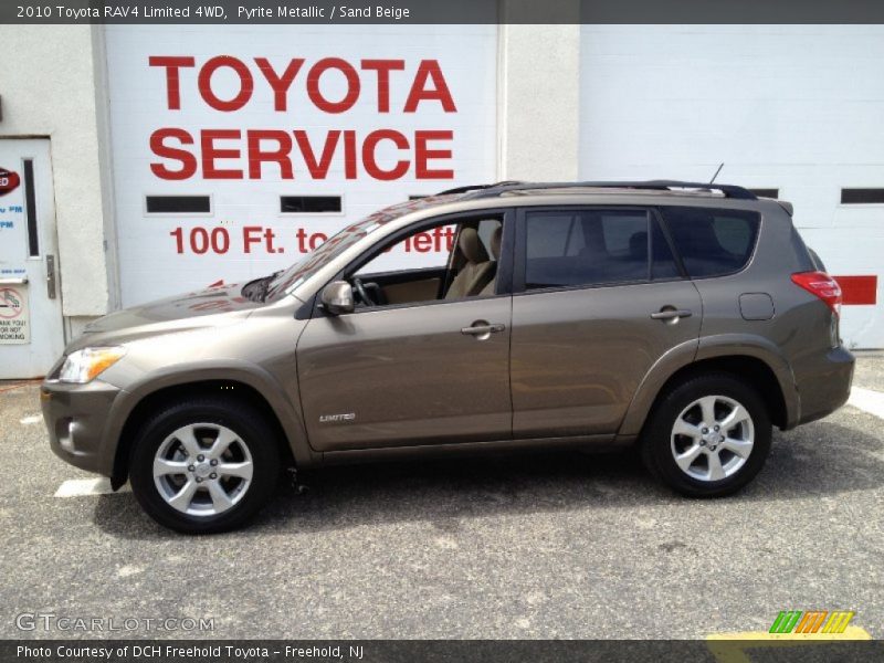 Pyrite Metallic / Sand Beige 2010 Toyota RAV4 Limited 4WD