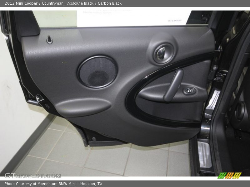 Absolute Black / Carbon Black 2013 Mini Cooper S Countryman