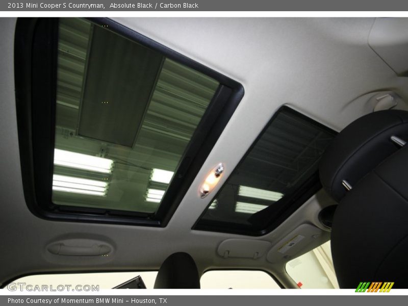 Absolute Black / Carbon Black 2013 Mini Cooper S Countryman