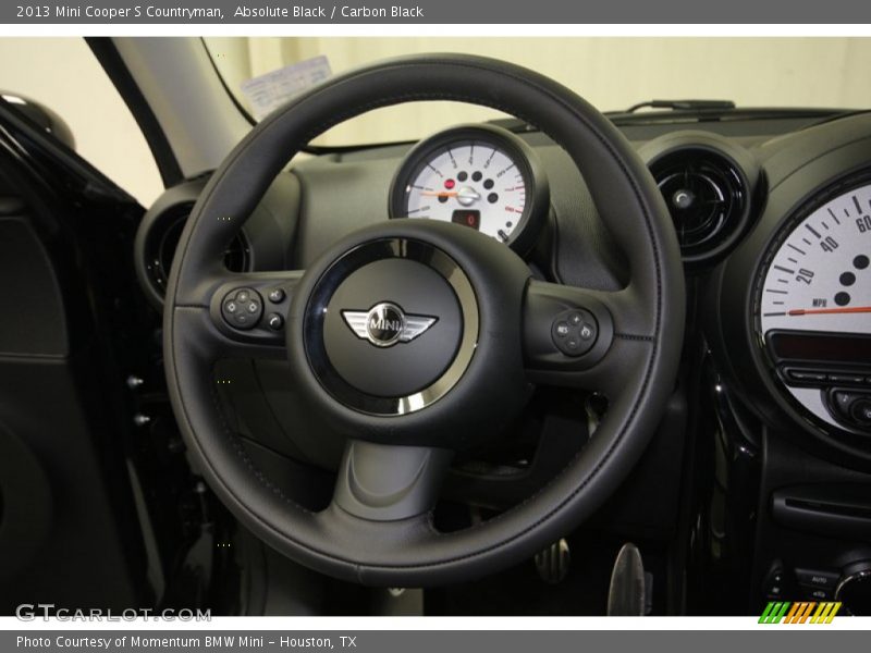 Absolute Black / Carbon Black 2013 Mini Cooper S Countryman