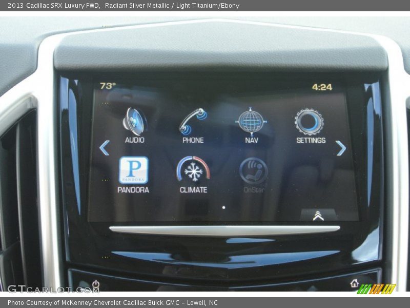 Radiant Silver Metallic / Light Titanium/Ebony 2013 Cadillac SRX Luxury FWD