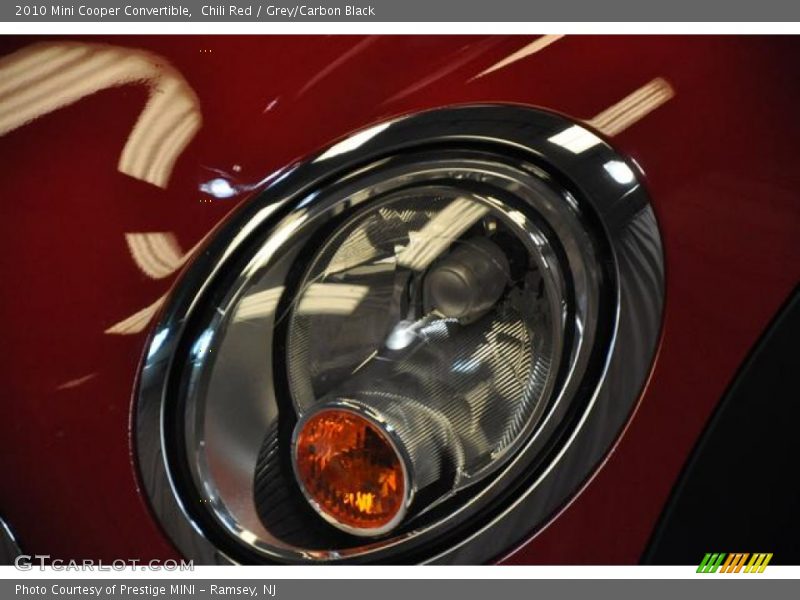 Chili Red / Grey/Carbon Black 2010 Mini Cooper Convertible