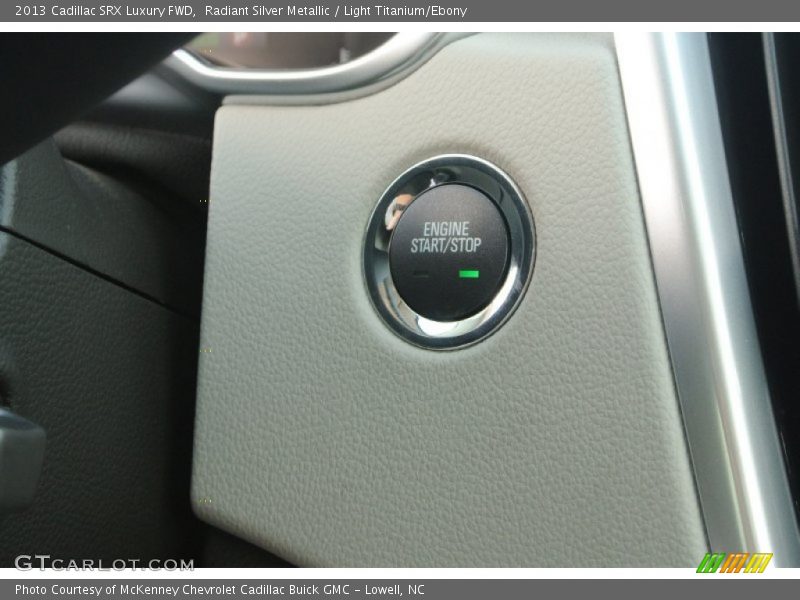 Radiant Silver Metallic / Light Titanium/Ebony 2013 Cadillac SRX Luxury FWD