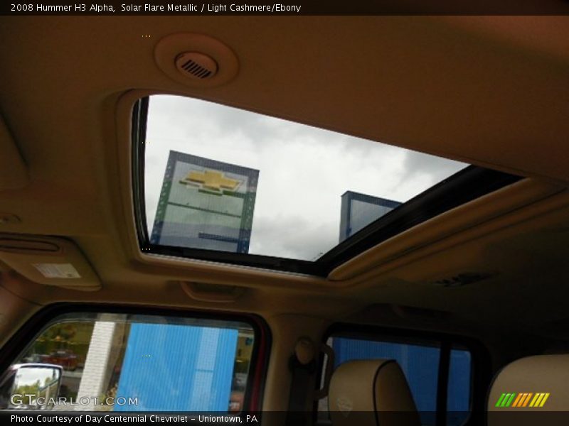 Solar Flare Metallic / Light Cashmere/Ebony 2008 Hummer H3 Alpha