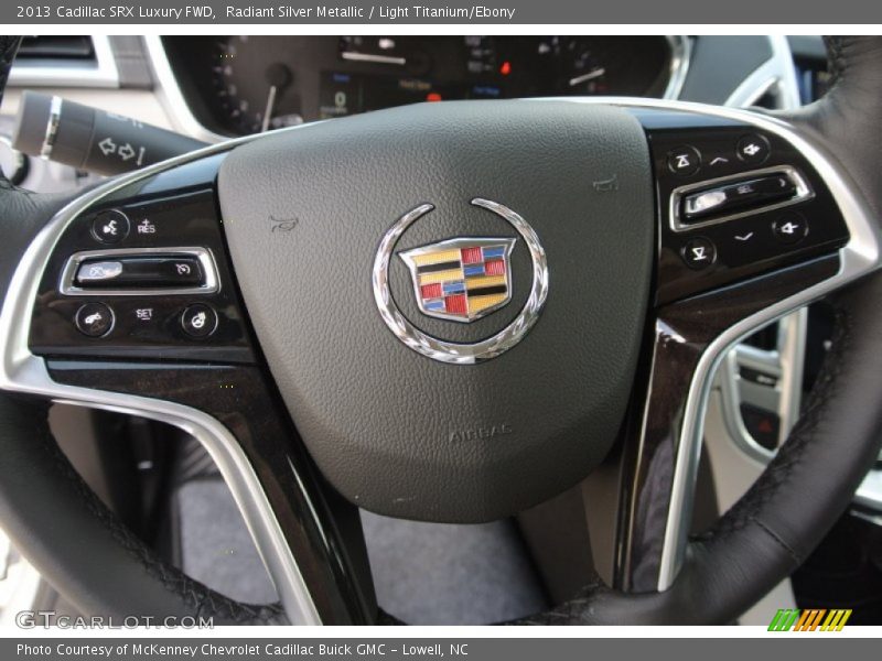 Radiant Silver Metallic / Light Titanium/Ebony 2013 Cadillac SRX Luxury FWD