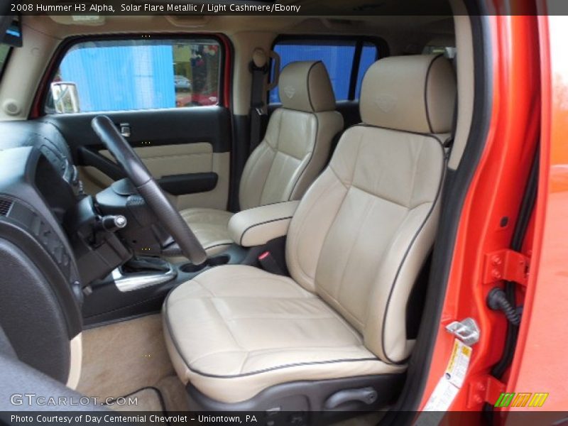  2008 H3 Alpha Light Cashmere/Ebony Interior