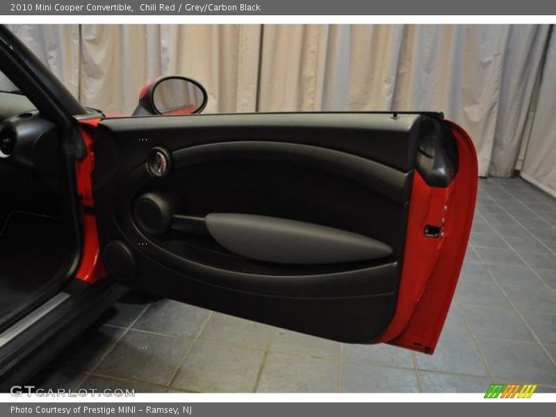 Chili Red / Grey/Carbon Black 2010 Mini Cooper Convertible