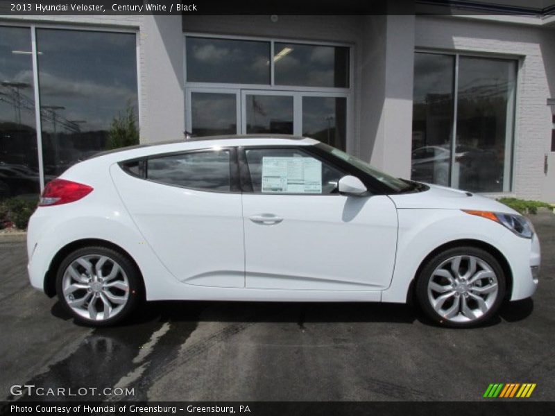 Century White / Black 2013 Hyundai Veloster