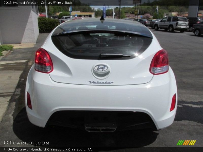 Century White / Black 2013 Hyundai Veloster