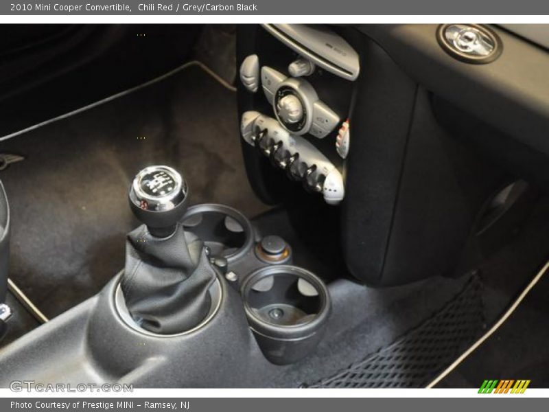 Chili Red / Grey/Carbon Black 2010 Mini Cooper Convertible