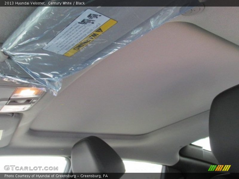 Century White / Black 2013 Hyundai Veloster