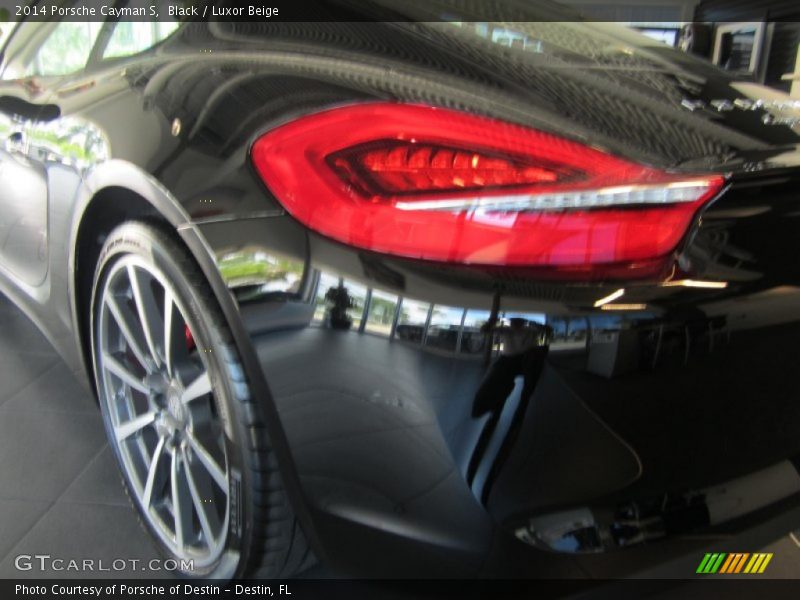 Black / Luxor Beige 2014 Porsche Cayman S