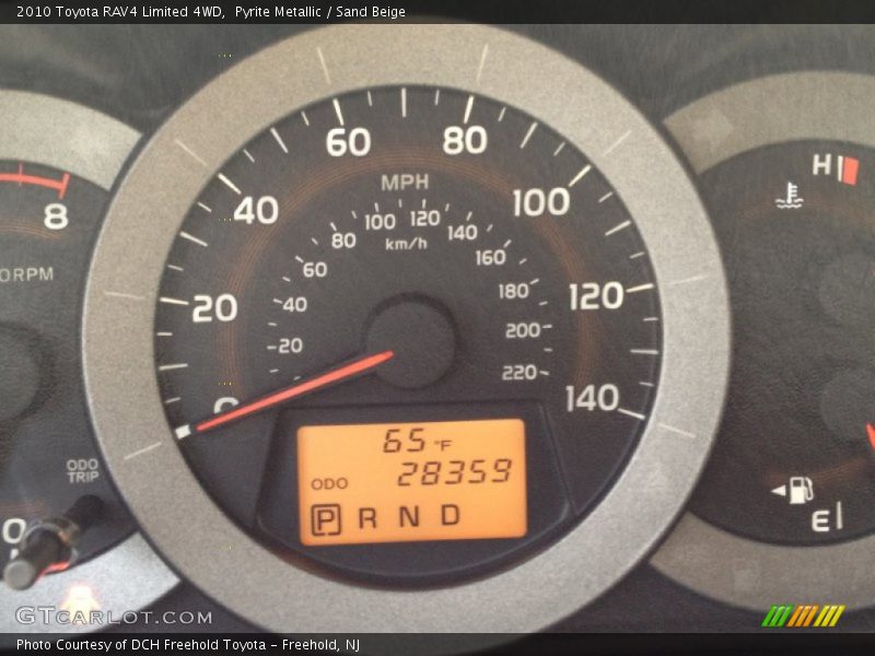 Pyrite Metallic / Sand Beige 2010 Toyota RAV4 Limited 4WD