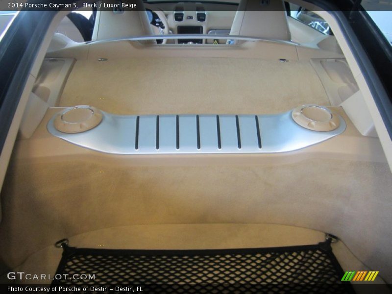 Black / Luxor Beige 2014 Porsche Cayman S