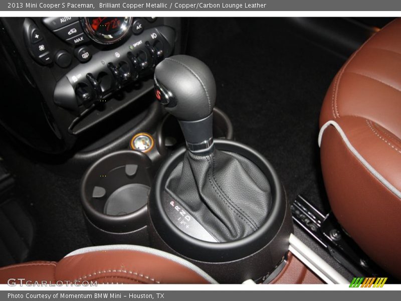  2013 Cooper S Paceman 6 Speed Steptronic Automatic Shifter