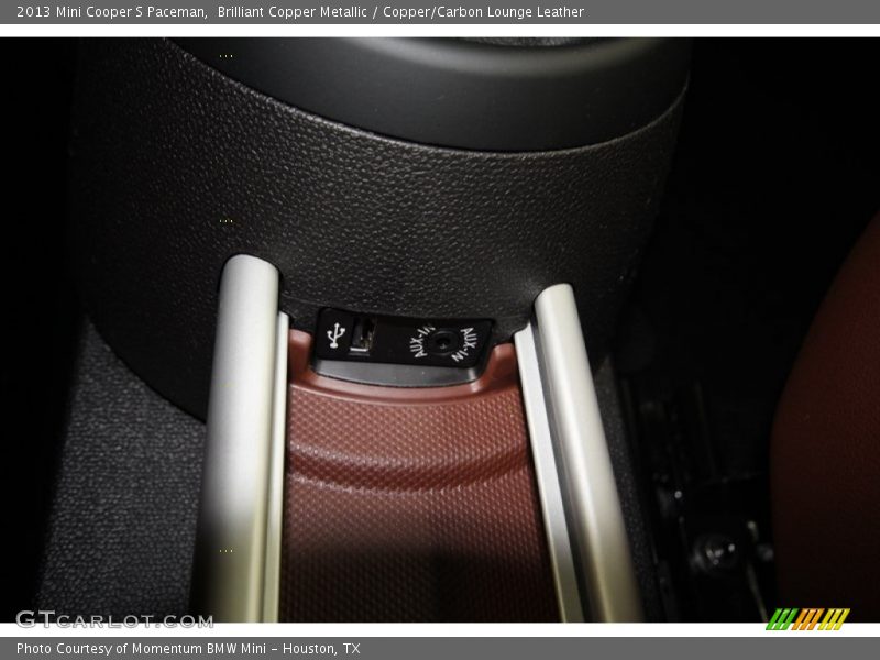 Brilliant Copper Metallic / Copper/Carbon Lounge Leather 2013 Mini Cooper S Paceman