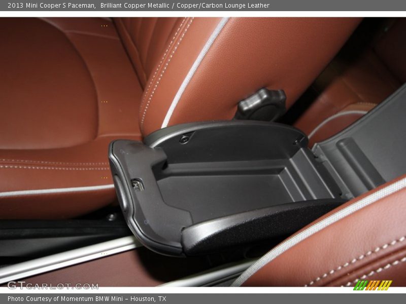 Brilliant Copper Metallic / Copper/Carbon Lounge Leather 2013 Mini Cooper S Paceman