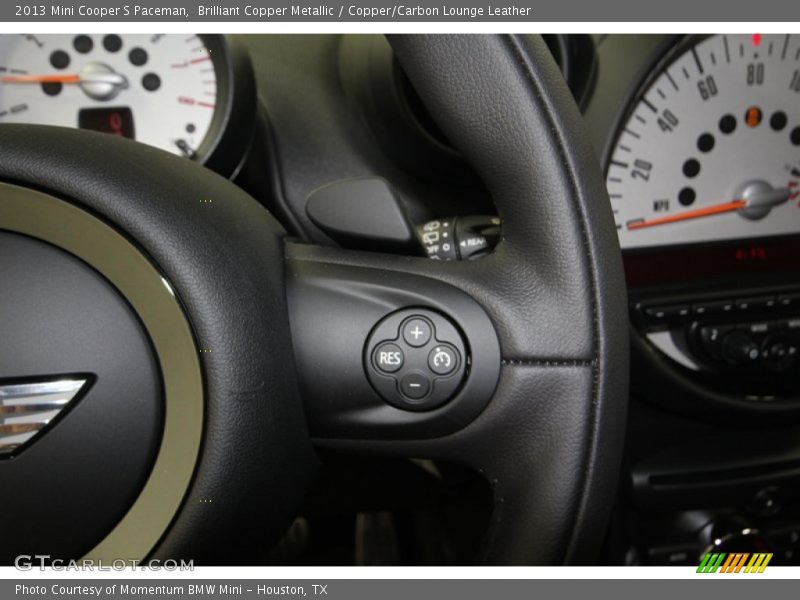 Controls of 2013 Cooper S Paceman