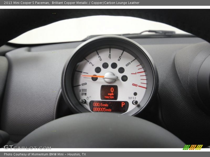  2013 Cooper S Paceman S Paceman Gauges