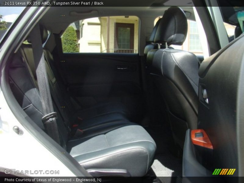 Tungsten Silver Pearl / Black 2011 Lexus RX 350 AWD