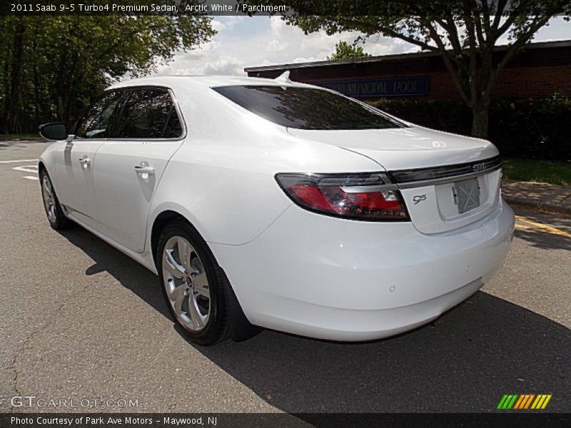 Arctic White / Parchment 2011 Saab 9-5 Turbo4 Premium Sedan