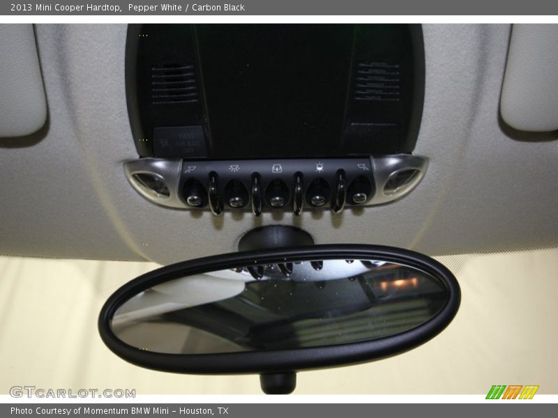 Pepper White / Carbon Black 2013 Mini Cooper Hardtop