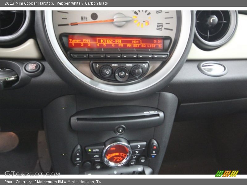 Pepper White / Carbon Black 2013 Mini Cooper Hardtop