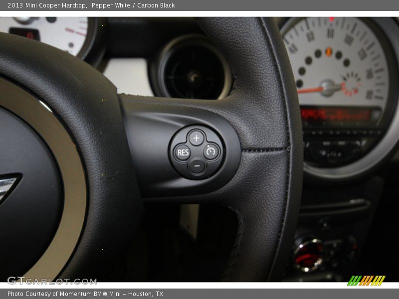 Pepper White / Carbon Black 2013 Mini Cooper Hardtop