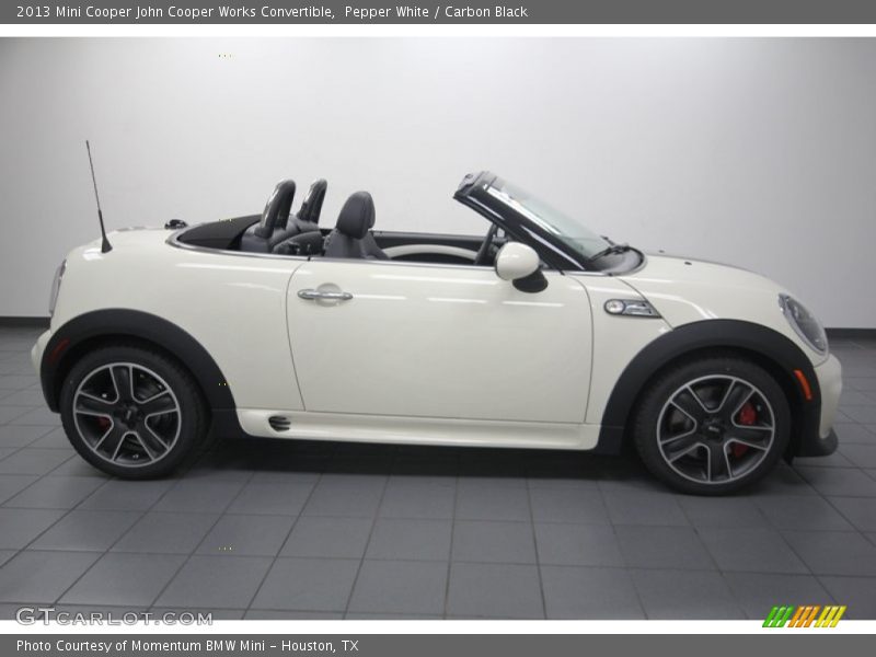  2013 Cooper John Cooper Works Convertible Pepper White