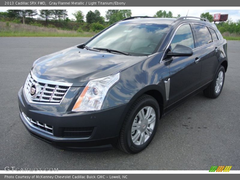 Gray Flannel Metallic / Light Titanium/Ebony 2013 Cadillac SRX FWD