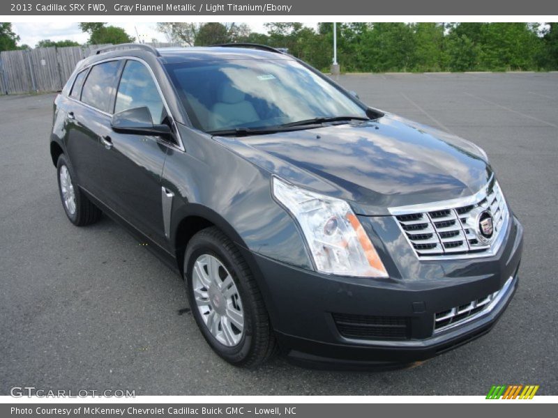 Gray Flannel Metallic / Light Titanium/Ebony 2013 Cadillac SRX FWD