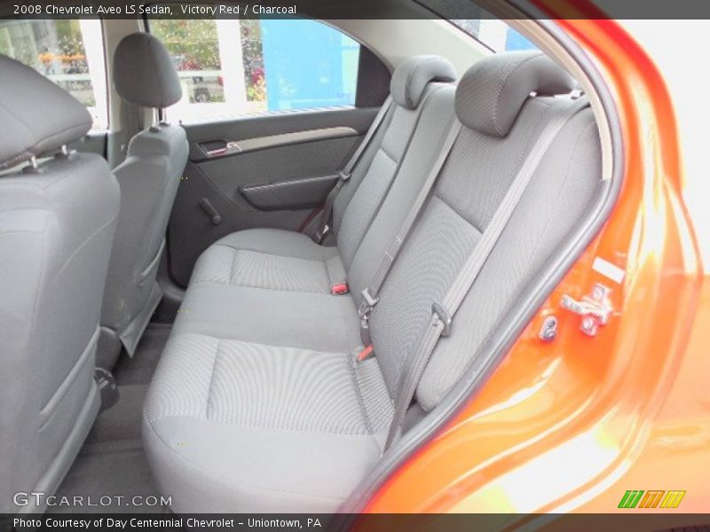 Victory Red / Charcoal 2008 Chevrolet Aveo LS Sedan