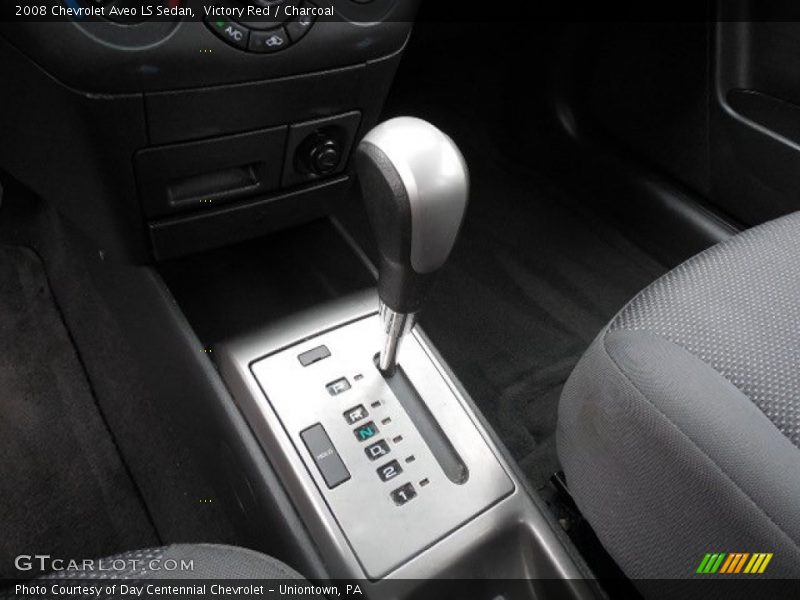 Victory Red / Charcoal 2008 Chevrolet Aveo LS Sedan
