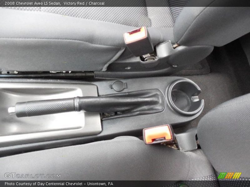 Victory Red / Charcoal 2008 Chevrolet Aveo LS Sedan