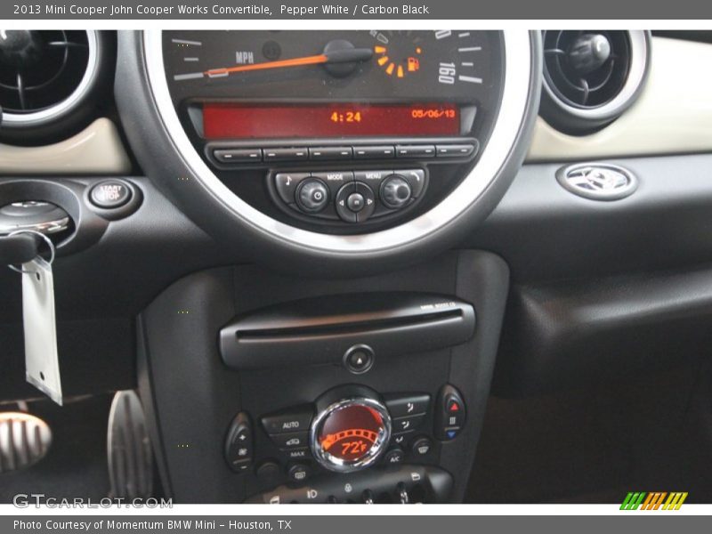 Pepper White / Carbon Black 2013 Mini Cooper John Cooper Works Convertible