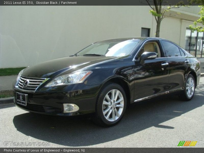 Obsidian Black / Parchment 2011 Lexus ES 350