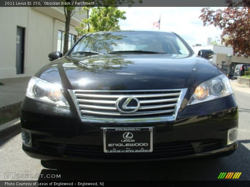 Obsidian Black / Parchment 2011 Lexus ES 350