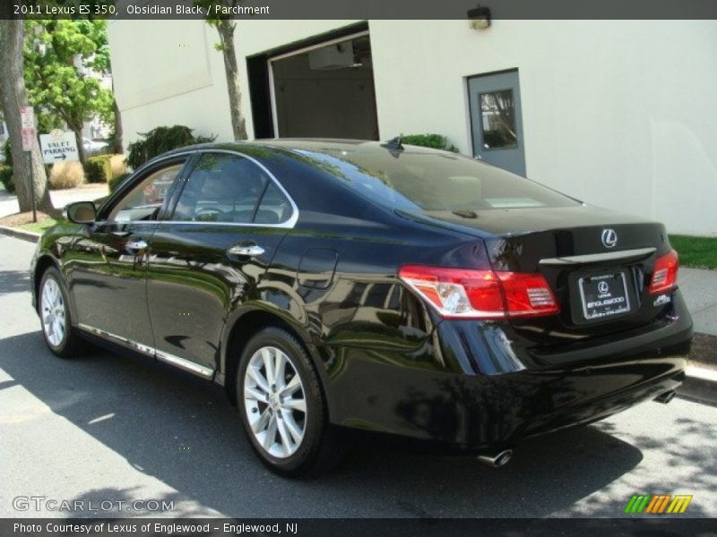 Obsidian Black / Parchment 2011 Lexus ES 350