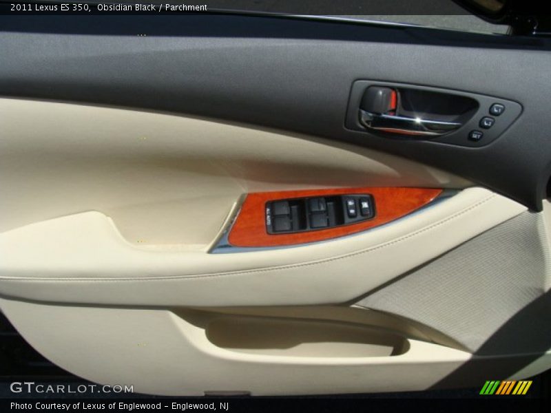 Obsidian Black / Parchment 2011 Lexus ES 350