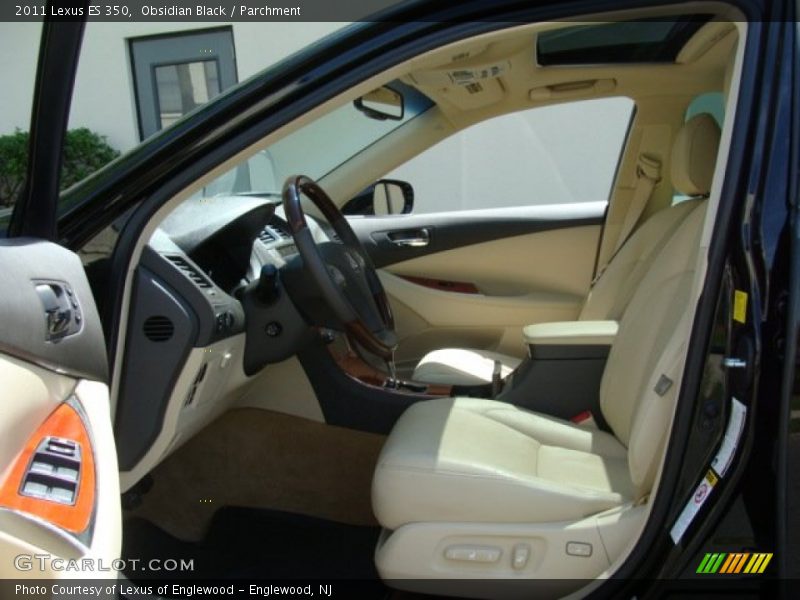Obsidian Black / Parchment 2011 Lexus ES 350