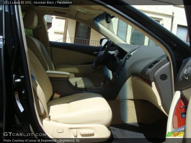 Obsidian Black / Parchment 2011 Lexus ES 350